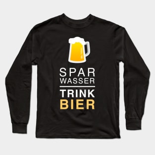 Spar Water Drink Beer Long Sleeve T-Shirt